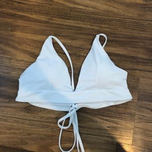 White Bikini Top